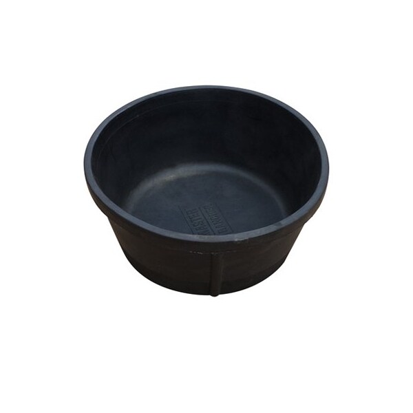 Qingdao Huatian Hand Truck MR 3GAL Rubb Feed Pan MR3GR/PAN-BLK - main